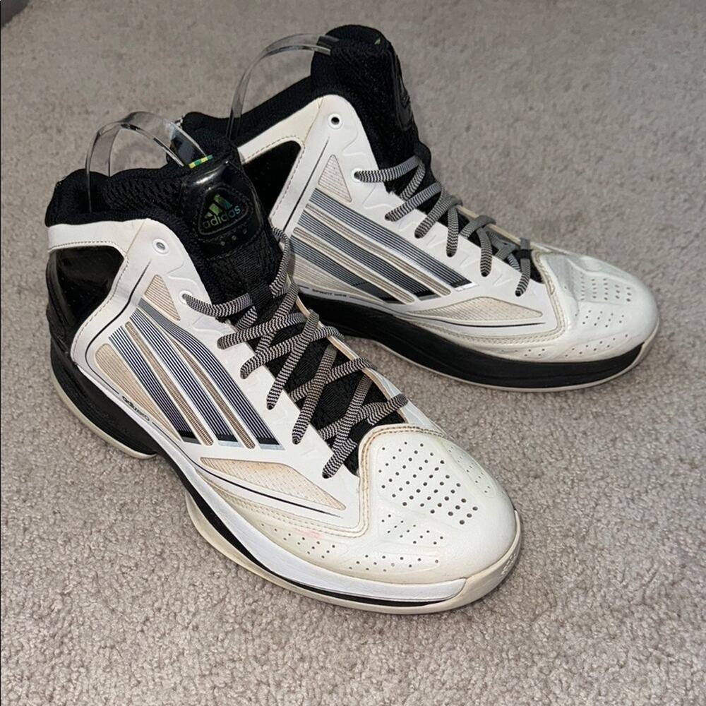 Adidas Adizero Ghost 2 Athletic Basketball Hi-Top Shoes G48814 Men's Sz 7.5